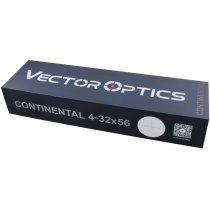 Vector Optics Continental x8 4-32x56 SFP ED Long-Range Riflescope