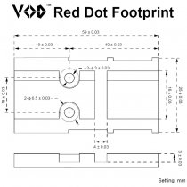 Vector Optics Frenzy Plus 1x18x20 Enclosed Reflex Sight - Black