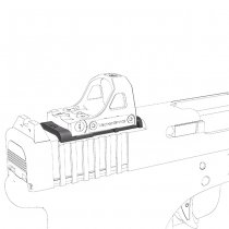 Vector Optics MOS to MAG RMS Footprint Red Dot Adapter