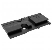 Vector Optics MOS to VOD Footprint Pistol Red Dot Steel Adapter