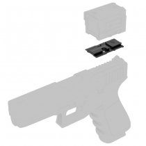 Vector Optics MOS to VOD Footprint Pistol Red Dot Steel Adapter