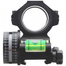 Vector Optics 30mm One-Piece Mount & Angle Indicator - Black