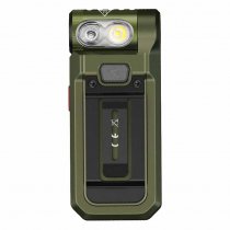 Fenix SW05R-UV Clip On Flashlight UV Light - Green