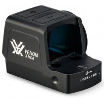 Vortex Optics Venom Enclosed Micro Red Dot 6 MOA - Black