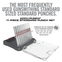Real Avid Accu-Punch 11-Piece Standard Pin Punch Set