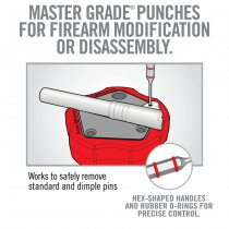 Real Avid Accu-Punch 11-Piece Standard Pin Punch Set