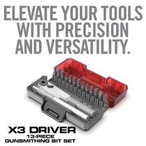 Real Avid X3 Driver 13-Piece Gunsmithing Bit Set
