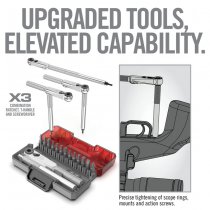 Real Avid X3 Driver 13-Piece Gunsmithing Bit Set
