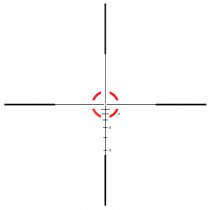 Trijicon Credo 1-6x24 SFP Red BDC Segmented Circle Reticle Riflescope