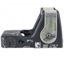 Trijicon RMR Dual Illuminated Reflex Sight RM05 9.0 MOA Amber Dot - Black