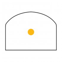 Trijicon RMR Dual Illuminated Reflex Sight RM05 9.0 MOA Amber Dot - Dark Earth