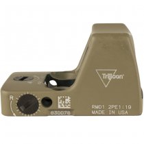 Trijicon RMR Type 2 Automatic LED Sight RM01 3.25 MOA Red Dot - Dark Earth