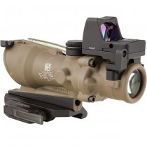 Trijicon ACOG 4x32 BAC ECOS Riflescope & RMR 3.25 MOA Green Crosshair Reticle - Dark Earth