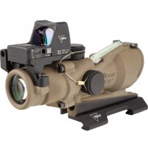 Trijicon ACOG 4x32 BAC ECOS Riflescope & RMR 3.25 MOA Green Crosshair Reticle - Dark Earth