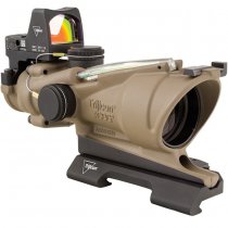 Trijicon ACOG 4x32 BAC ECOS Riflescope & RMR 3.25 MOA Green Crosshair Reticle - Dark Earth