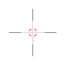 Trijicon Credo 1-6x24 FFP Red MRAD Segmented Circle Reticle Riflescope