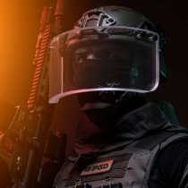 PGD Ballistic Helmet Visor NIJ IIIA