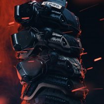 PGD ARCH/MICH Helmet Cover - Multicam - XL