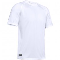 Under Armour Mens Tactical Tech Short Sleeve T-Shirt - White - L