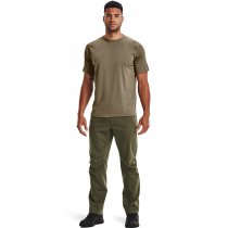 Under Armour Mens Tactical Tech Short Sleeve T-Shirt - Tan - 4XL