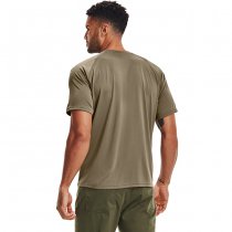 Under Armour Mens Tactical Tech Short Sleeve T-Shirt - Tan - L