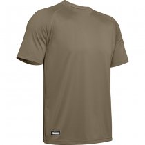 Under Armour Mens Tactical Tech Short Sleeve T-Shirt - Tan - XL