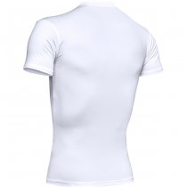Under Armour Mens Tactical HeatGear Compression T-Shirt - White - L