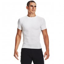 Under Armour Mens Tactical HeatGear Compression T-Shirt - White - L