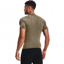 Under Armour Mens Tactical HeatGear Compression T-Shirt - Federal Tan - 2XL