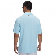 Under Armour Tech Polo - Stream / Pitch Grey - M
