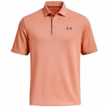Under Armour Tech Polo - Canyon Pink / Pitch Grey - 2XL
