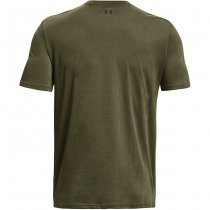 Under Armour Sportstyle Left Chest Short Sleeve Shirt - Marine OD Green - XL