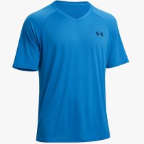 Under Armour Tech 2.0 V-Neck Short Sleeve - Ether Blue / Black - M