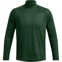 Under Armour Mens Tech 1/2 Zip Long Sleeve - Forest Green - M