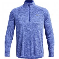 Under Armour Mens Tech 1/2 Zip Long Sleeve - Royal / Graphite - S