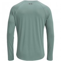 Under Armour Mens Tech 2.0 Long Sleeve - Silica Green / Black - 3XL