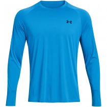 Under Armour Mens Tech 2.0 Long Sleeve - Ether Blue / Black - XL
