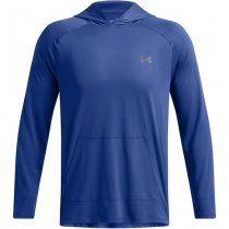 Under Armour Mens Tech 2.0 Hoodie - Tech Blue / Black - XL
