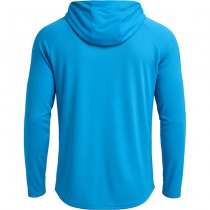 Under Armour Mens Tech 2.0 Hoodie - Ether Blue / Black - 3XL