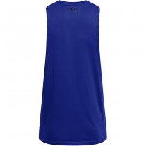 Under Armour Mens Sportstyle Left Chest Cut-Off Tank - Royal - 2XL