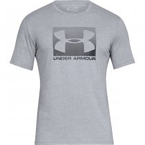 Under Armour Boxed Sportstyle Short Sleeve T-Shirt - Steel Light Heather - 2XL