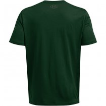 Under Armour Mens Team Issue Wordmark Short Sleeve - Forest Green / Baroque Green - L