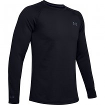 Under Armour Mens ColdGear Base 4.0 Crew - Black / Pitch Grey - 2XL