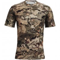 Under Armour Iso-Chill Brush Line Short Sleeve - UA Forest Camo - S