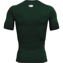 Under Armour Mens HeatGear Compression Short Sleeve - Green - L