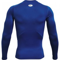 Under Armour Mens HeatGear Compression Long Sleeve - Royal - XL