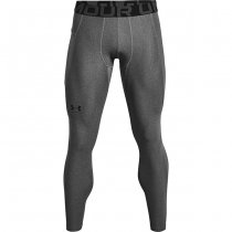 Under Armour Mens HeatGear Compression Leggings - Carbon Heather - S