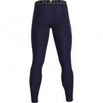 Under Armour Mens HeatGear Compression Leggings - Navy Blue - M
