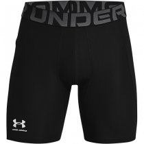 Under Armour Mens HeatGear Compression Shorts - Black - 2XL