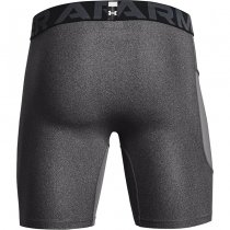 Under Armour Mens HeatGear Compression Shorts - Carbon Heather - M